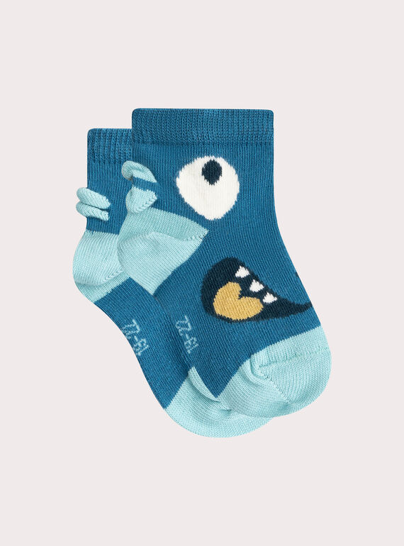 Calcetines con motivo de dinosaurio para bebé niño VYUKLICHO / 24WI10G1SOQC242