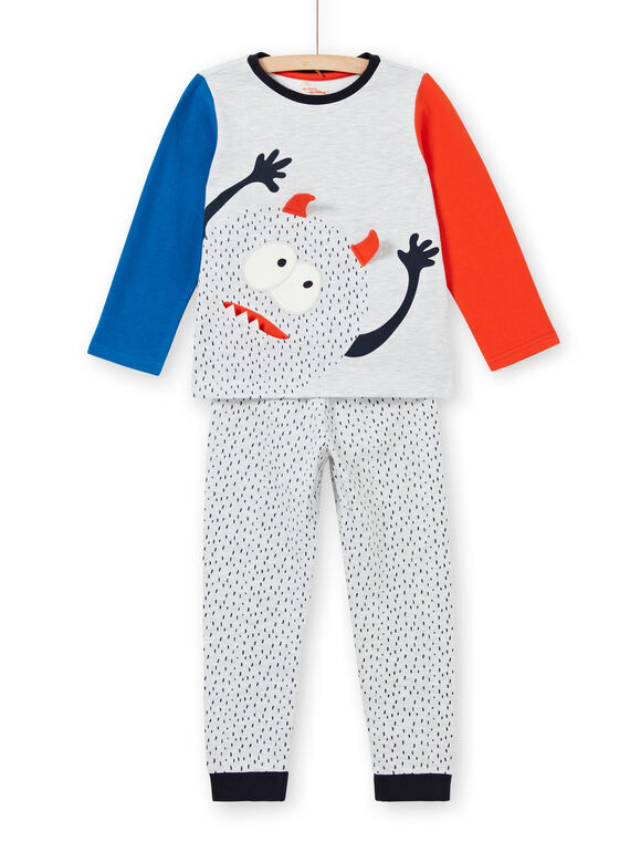 Pijama de muletón cepillado con estampado de monstruo para niño LEGOPYJMON / 21SH1212PYJJ920