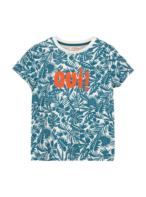 Camiseta con estampado de fantasía para niño FOCUTI1 / 19S902N2TMC001