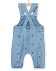 Peto vaquero con bordado floral RINAUSAL / 23SG09N1SALP269