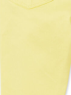 Jeggings de color amarillo de garment dyed LAJOJEG4 / 21S90141D2B116