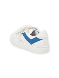 Zapatillas blancas y azules para niño LGBASLUCAS / 21KK3634D3F000