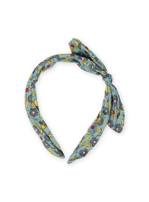 Diadema con estampado floral para niña MYAJOSERR1 / 21WI01S4TET612