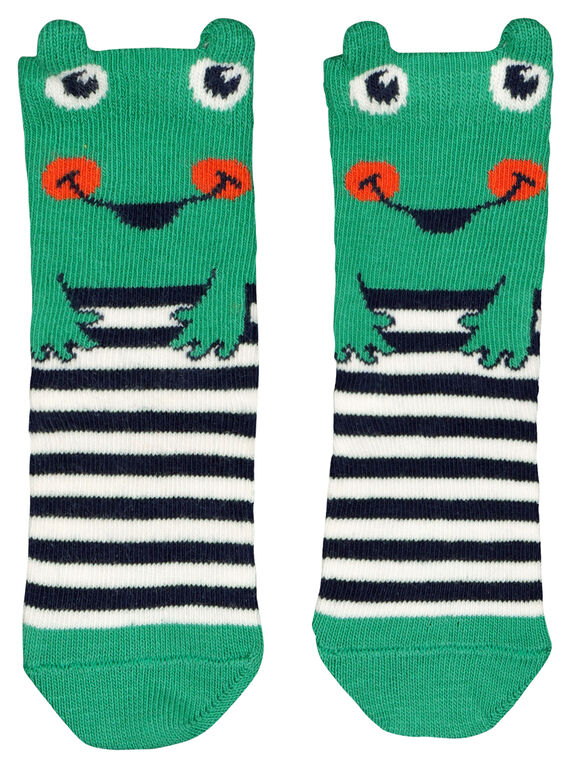 Calcetines con estampado de rana para bebé niño FYUCACHO / 19SI10D1SOQG619