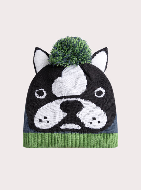 Gorro con motivo de perro para niño  VYOGROBON3 / 24WI02M2BONC202