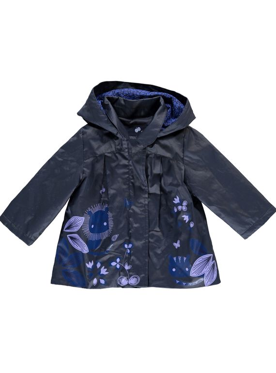Baby girls' hooded parka CIKLEPARKA / 18SG09D1PAR070