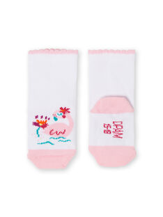 Calcetines de color rosa y blanco para bebé niña LYIBONSOQ / 21SI09W1SOQ000
