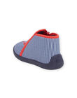 Botines azul marino, rojo y blanco con estampado de cangrejo para bebé niño NUPANTCRABE / 22KK3811D0A070