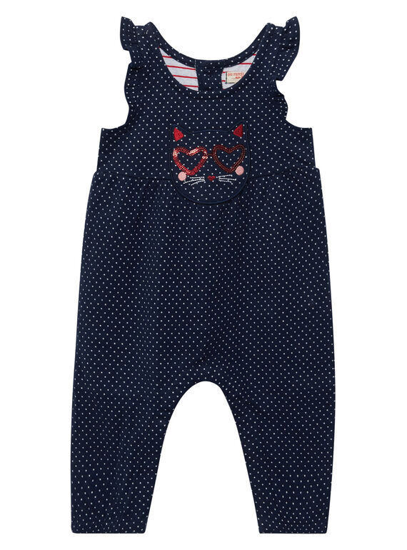 Peto de punto fino doble para bebé niña JIGRASAL / 20SG09E1SAL070