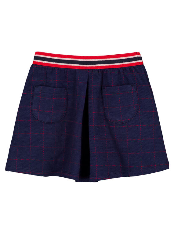 Falda de cuadros de punto GATRIJUP1 / 19W901J1JUP070