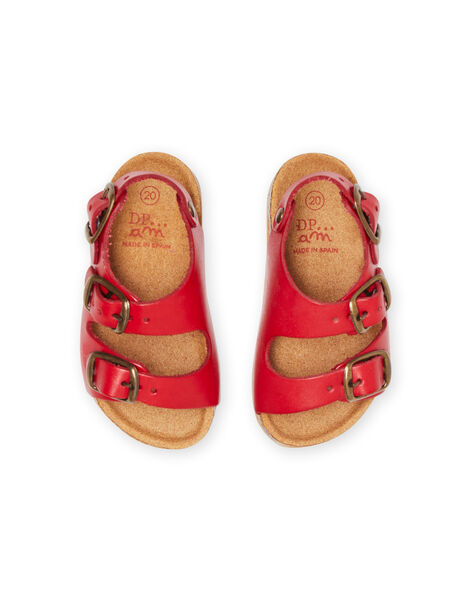 Sandalias rojas para bebé niño NUNUEMILE / 22KK3844D0E050