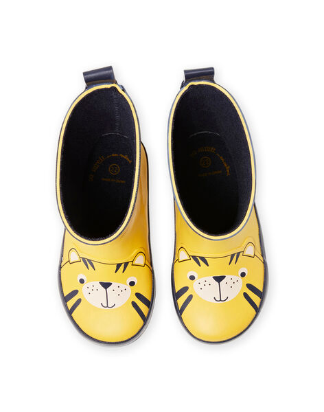 Botas de agua con estampado de tigre MUPLUITIGRE / 21XK3813D0C010