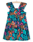 Vestido multicolor con tirantes avolantados RAJOROB7 / 23S90192ROBC211