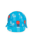 Sombrero azul con estampado de medusas para bebé niño NYUCASQ2 / 22SI10L1CHAC215