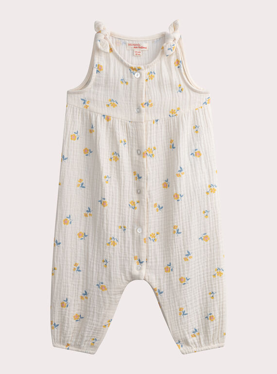 Dark off white DUNGAREES WIPRISAL / 25SG09S1SAL003