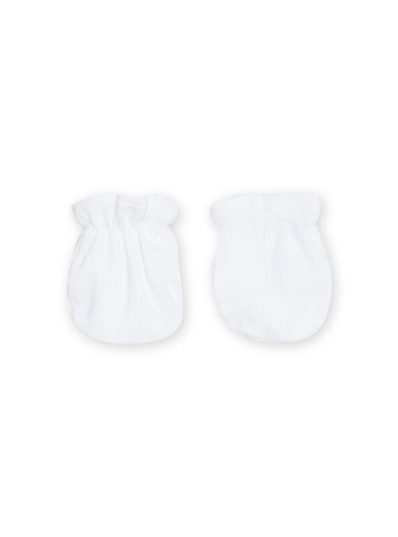Manoplas blancas para recién nacido ROU1GAN / 23SF4261GAN000