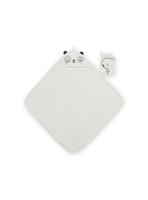 Toalla de punto esponja y guante de baño POU1POIN / 22WF4281POI001