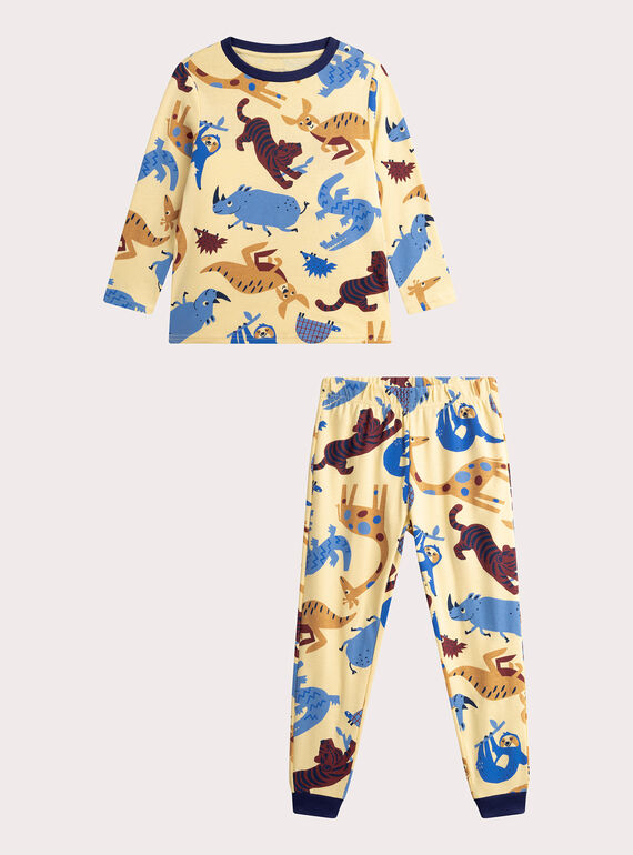 Pijama estampado crudo para niño WEGOPYJANI / 25SH1296PYJ114