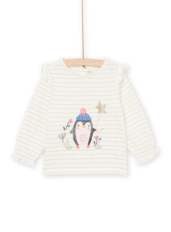 Camiseta de manga larga con estampado de rayas PIRETEE / 22WG09T1TML003