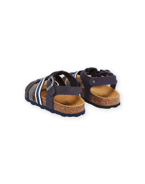 Sandalias de color azul marino RONUCHIC / 23KK3662SLB070