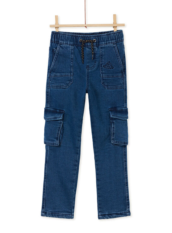 Vaquero elástico desgastado para niño KOGOJEAN / 20W902L1JEAP274