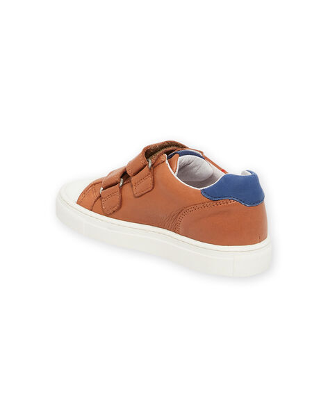 Zapatillas camel con detalles coloridos para niño NOBASNEHIL / 22KK3634D3F804