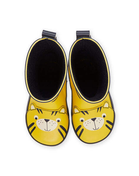 Botas de agua con estampado de tigre MUPLUITIGRE / 21XK3813D0C010