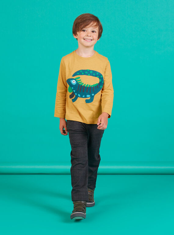 Pantalón milano gris antracita para niño MOTUPAN1 / 21W902K1PAN944