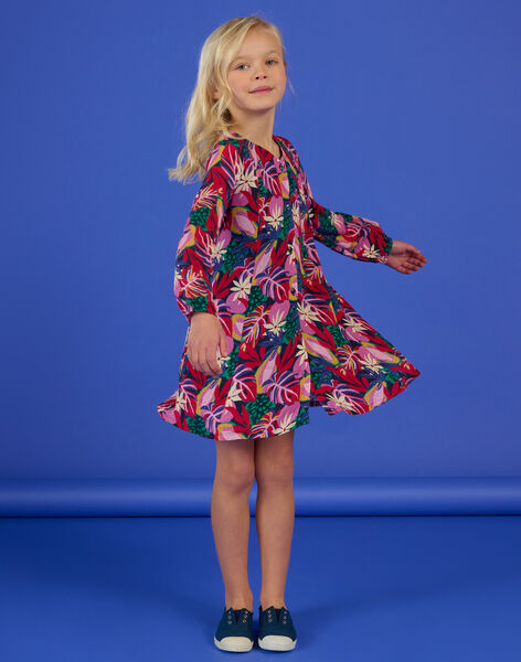 Vestido con estampado tropical RANAUROB1 / 23S901N2ROB070