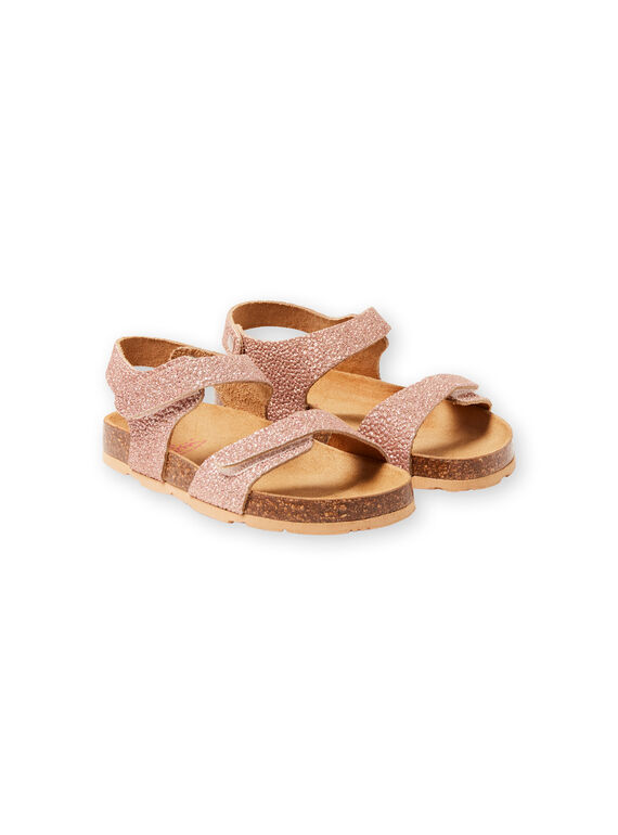Sandalias de color rosa dorado para niña LFNUGOLD / 21KK3556D0EK009