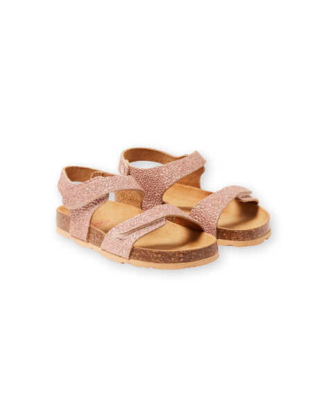 Sandalias de color rosa dorado para niña LFNUGOLD / 21KK3556D0EK009