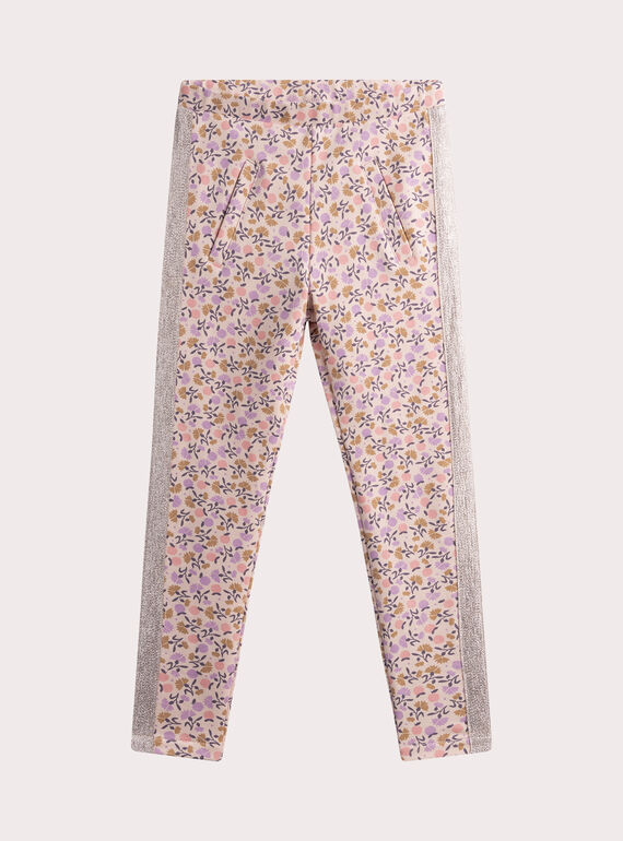 Pantalón de muletón con estampado de frutas WAJOMOL3 / 25S901K1PAND319