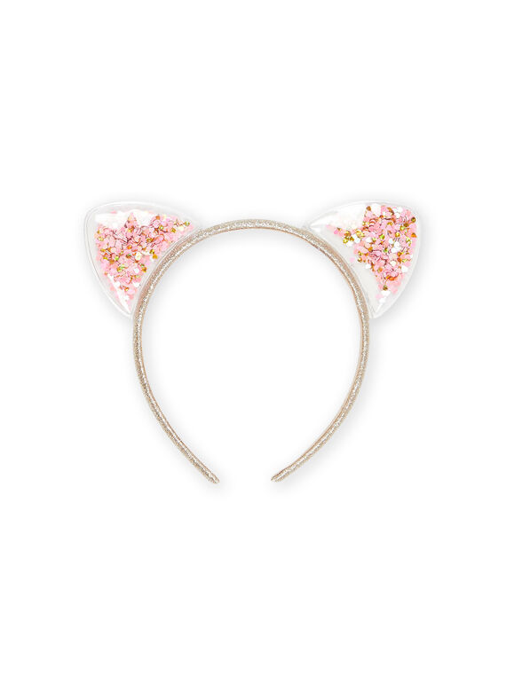 Diadema con orejas de gato con brillo RYAJOSERR2 / 23SI01B5TETK008