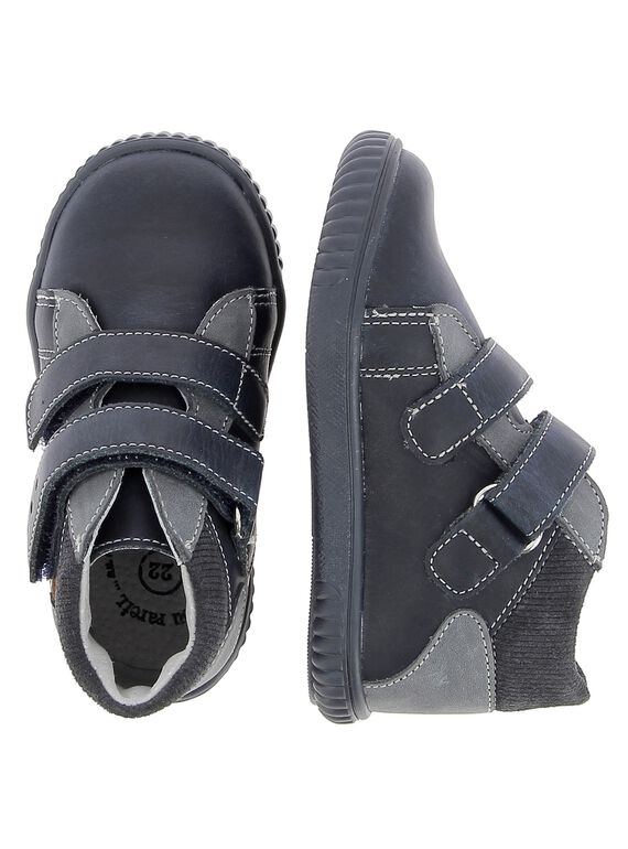 Baby boys' leather city trainers. DBGBASBEL2 / 18WK38T2D3F070