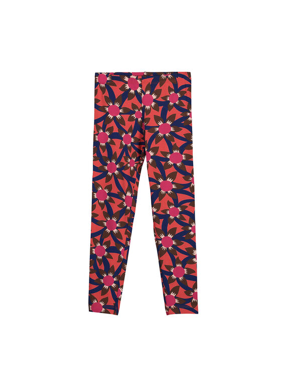 Leggings con estampado de fantasía para niña FYABALEG / 19SI0161CAL099