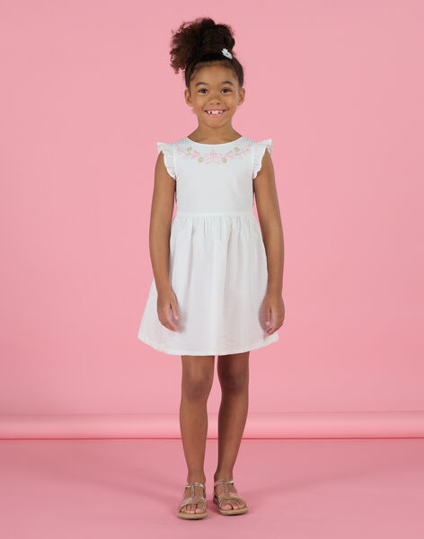 Vestido con bordado floral RANEOROB2 / 23S901O1ROB000