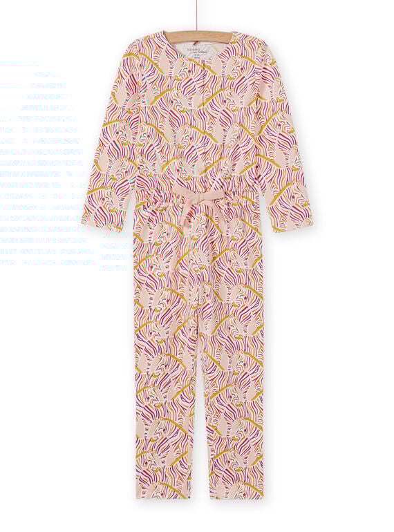 Mono de pijama con estampado de fantasía para niña MEFACOMBZEB / 21WH1181D4FD322