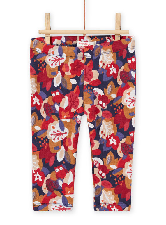 Pantalón con estampado floral para bebé niña MIFUNPAN / 21WG09M1PAN070