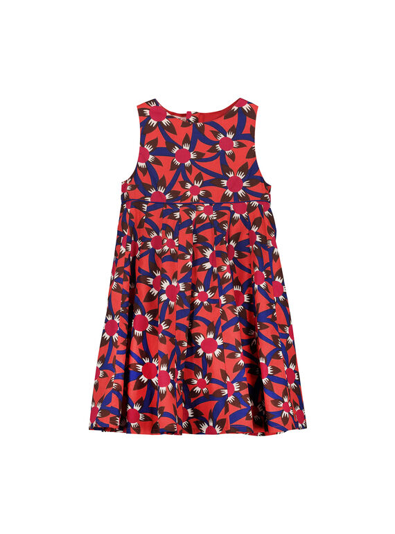 Vestido con estampado gráfico para niña FABAROB2 / 19S90162ROB099