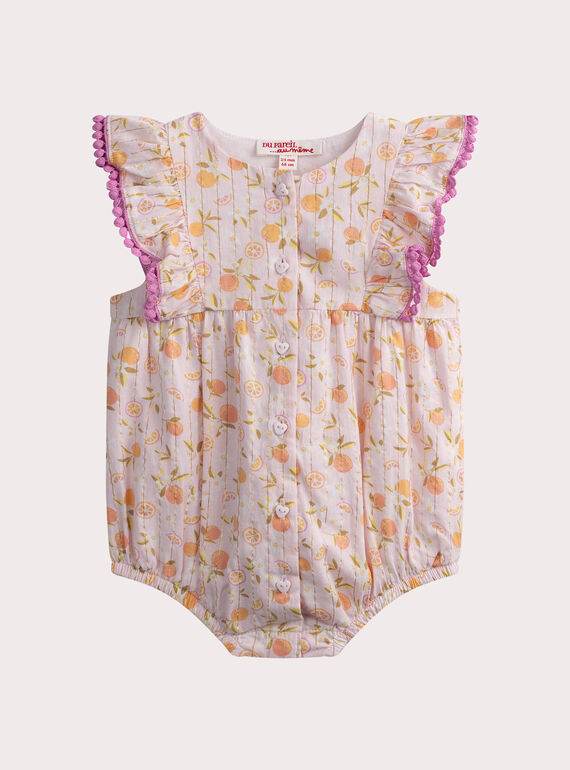 Pale rose ROMPER WILIBAR / 25SG09T1BAR301
