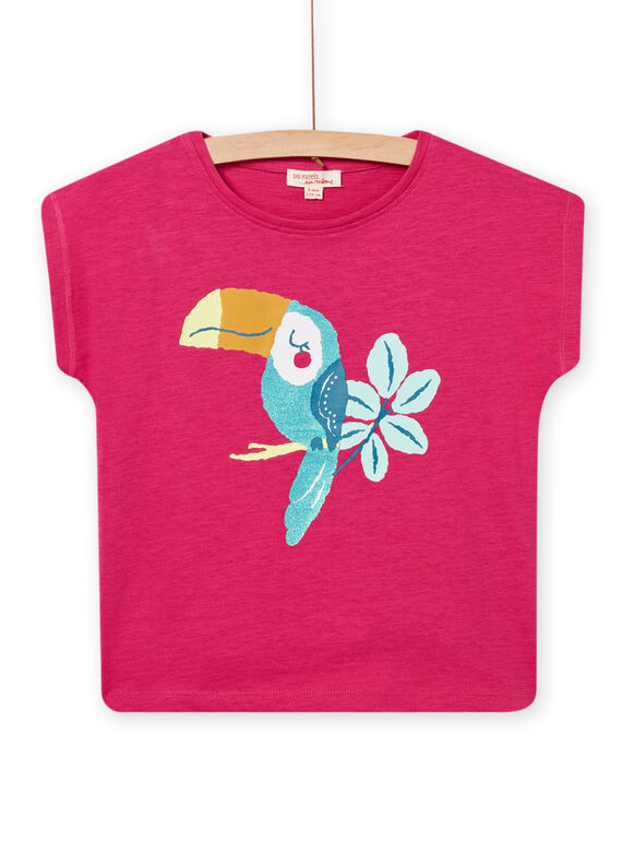 Camiseta rosa fucsia para niña NAJOTI11 / 22S901C6TMC304