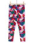 Leggings multicolor con estampado de flores RYANAULEG1 / 23SI01N1CAL070