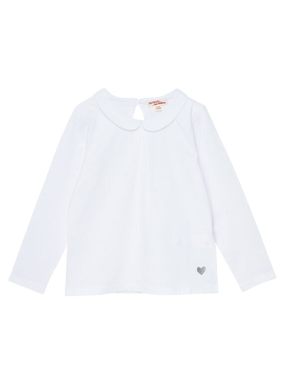 Camisita básica de color blanco JAESBRA4 / 20S90164D3A000