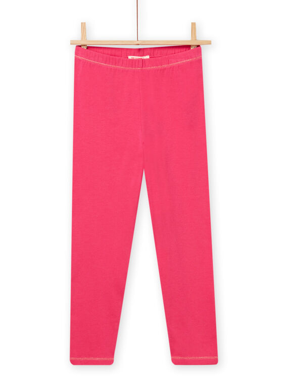 Leggings granada con ribetes dorados para niña NYAJOSLEG1 / 22SI0165CALF507