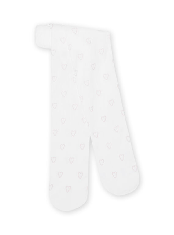 Leotardos blancos para niña NYAJOSCOL1 / 22SI0161COL000