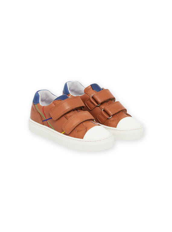 Zapatillas camel con detalles coloridos para niño NOBASNEHIL / 22KK3634D3F804