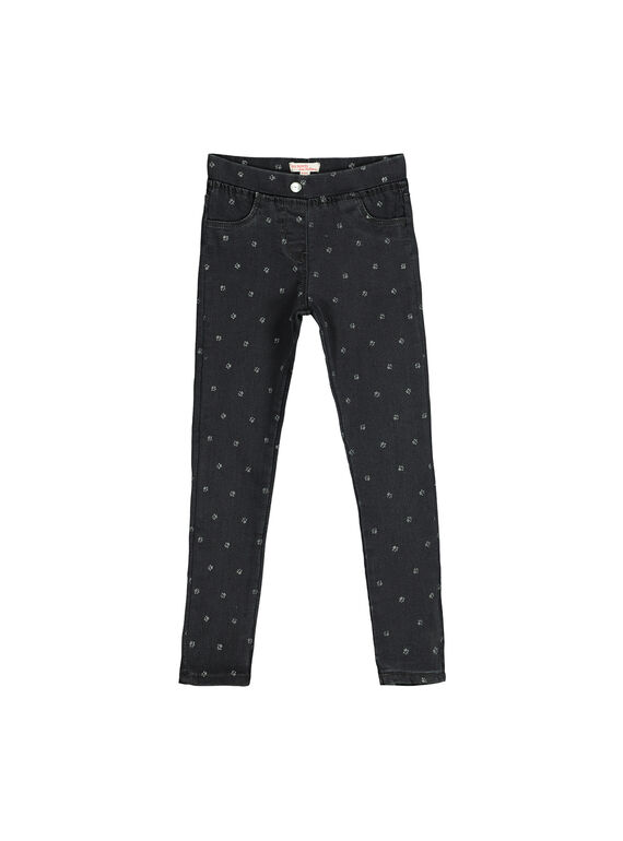 Jeggings con estampado de fantasía para niña FAJOJEG1 / 19S901Y1D2BK003