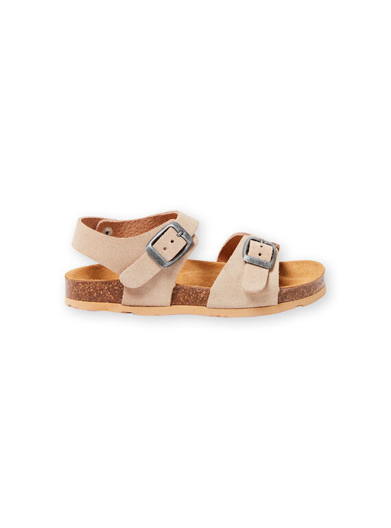 Sandalias de color beige para niño LGNUBEIGE / 21KK3653D0E080