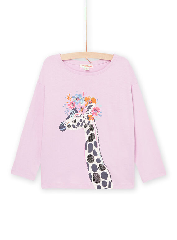 Camiseta de manga larga con estampado de jirafa PARETEE2 / 22W901T3TML320