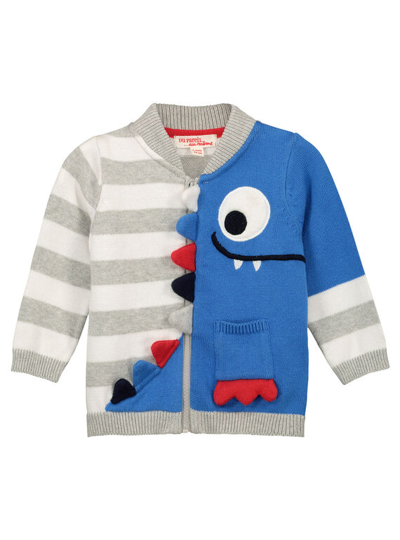 Cárdigan con cremallera para bebé niño FUTOGIL / 19SG10L1GIL099